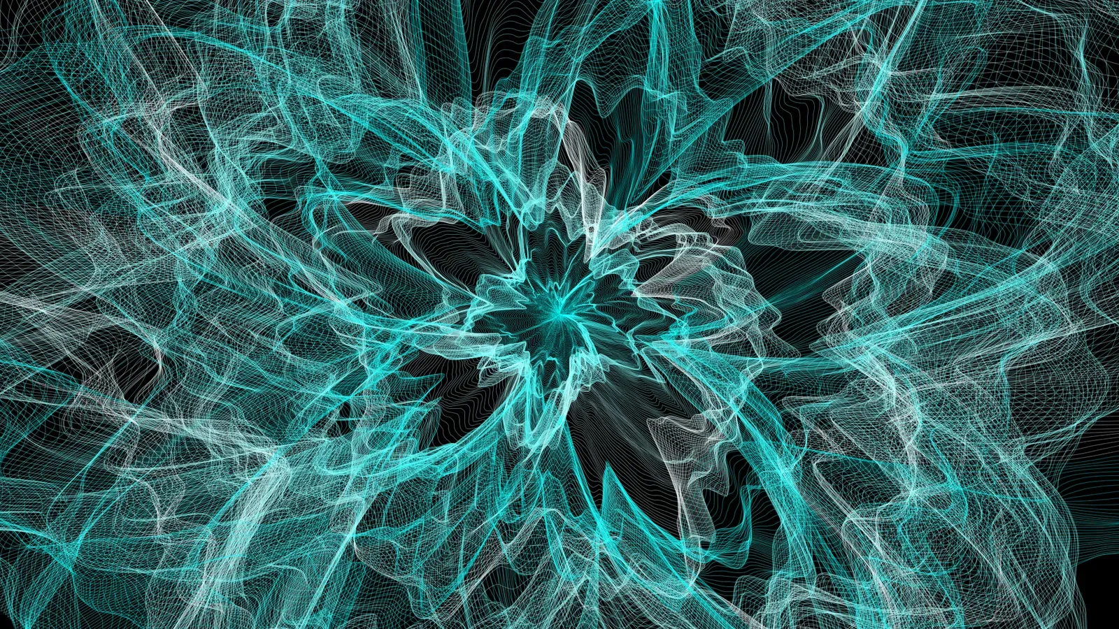 Generated flowery desktop wallpaper 9
