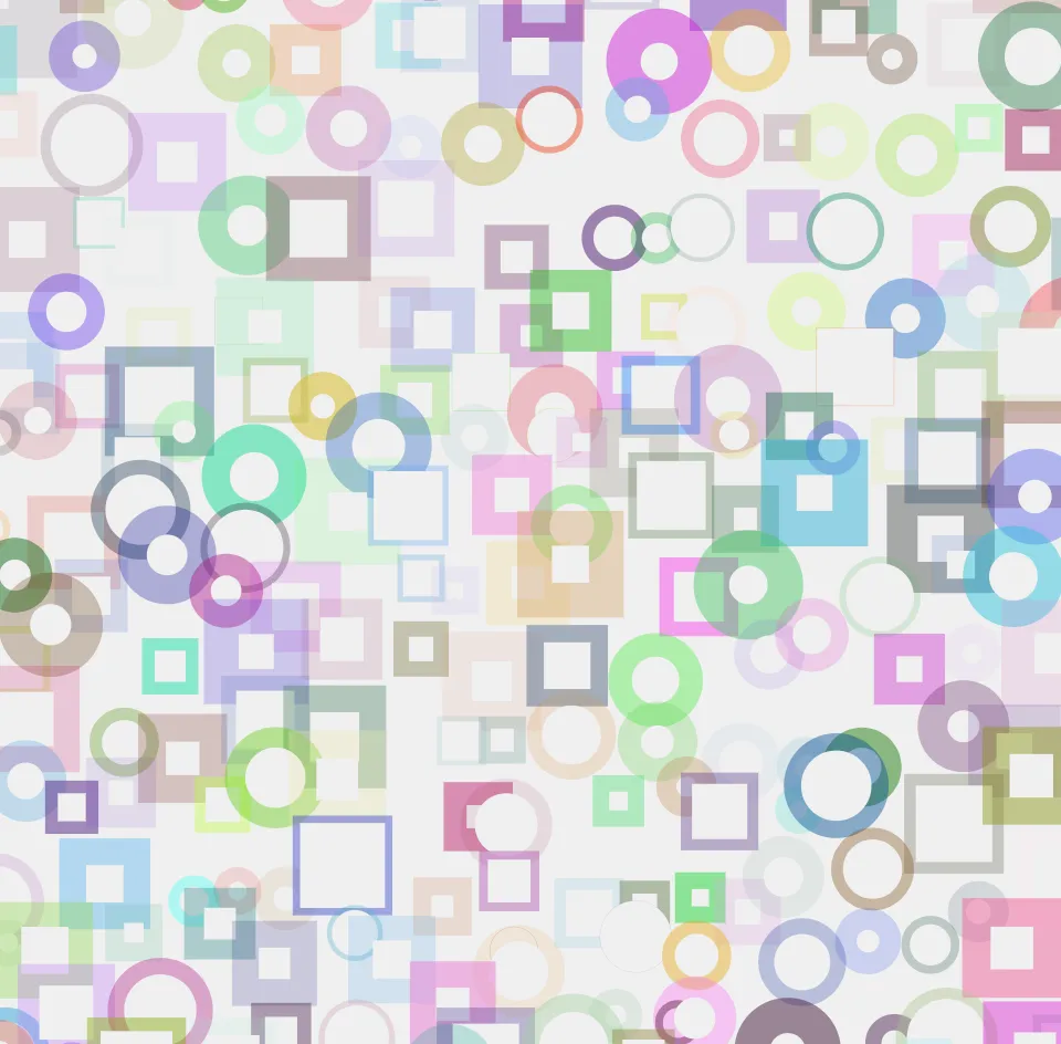 Geometric abstraction solution 1.