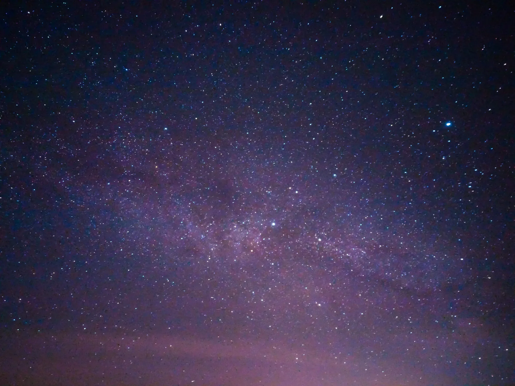 A portion of the Milky Way (24 April 2020).