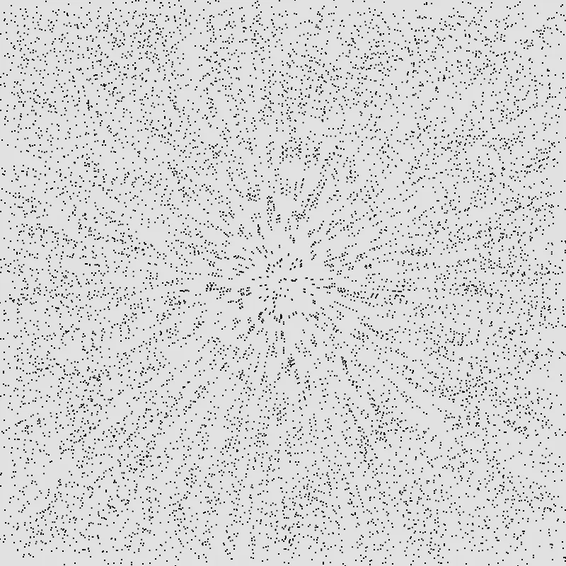 Radial moire pattern solution 2.