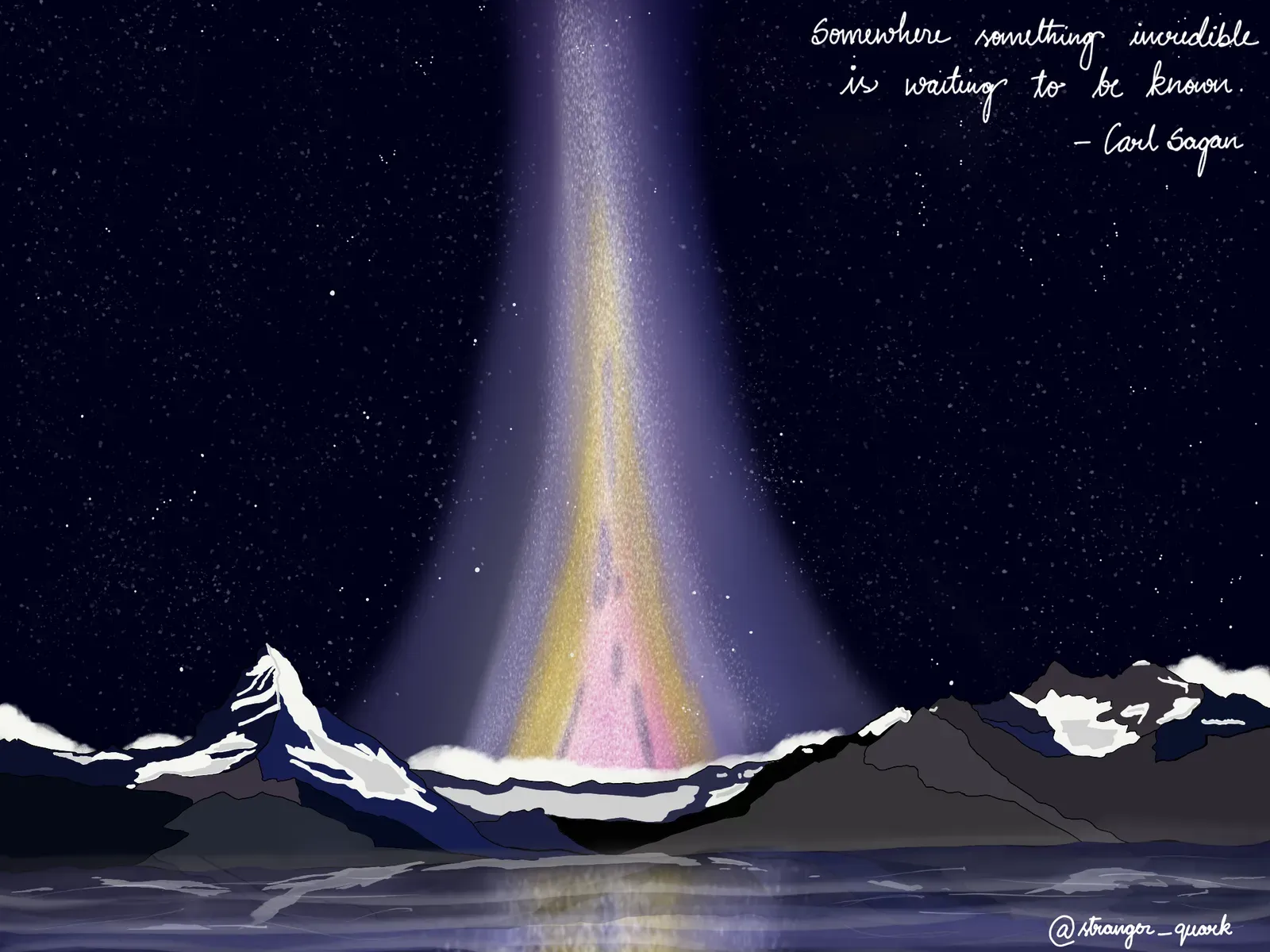 An improved version of the Day 21 'Treasure' Inktober drawing.